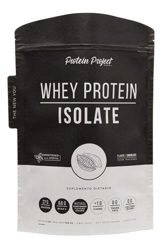 Natural Whey Protein Isolate 2 Lb Protein Project Doypack