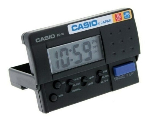 Reloj Casio Pq10d-1 Despertador Somos Tienda