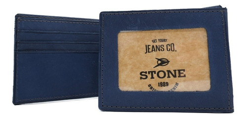 Billeteras Cuero Hombre Stone Original Fichero 4094