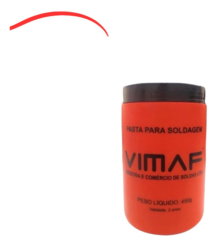 Pasta Para Soldar Soldagem 450g Vimaf 