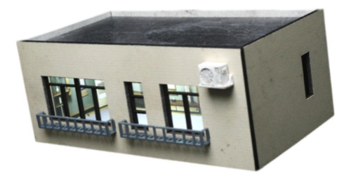 De Casa Modelo A Escala 1/64 Ho, Accesorios Realistas De A