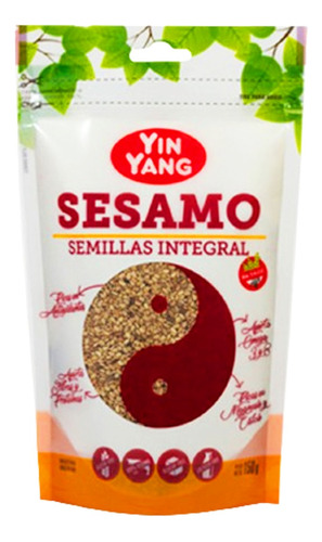 Semillas De Sésamo Integral Yin Yang  Doypack  Sin Tacc