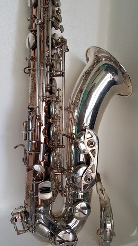 Imagem 1 de 8 de Sax Tenor Borgani Special Edition, Ouro Rose Com Prata