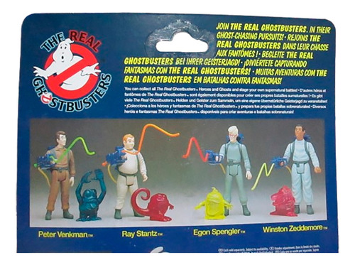 Real Ghostbusters Vintage Ghostbuster Edicion 2020 Pack 4