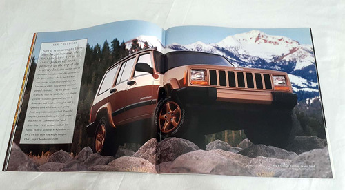 Jeep Grand Cherokee Wj (1999) Folletos Y Manual Vintage (Usado)