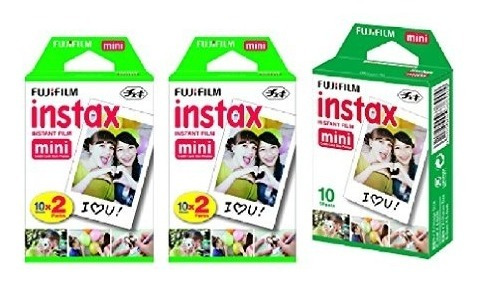 Fujifilm Instax Mini Instant Film, Paquete De 5 Bundle Inclu