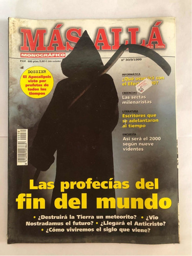 Revista Más Allá Monográfico 30 Profecías Del Fin Del Mundo