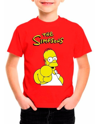 Polera Estampada Niños Homero R300g300