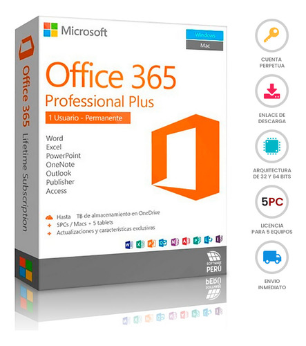 Licencias Office 365 Originales