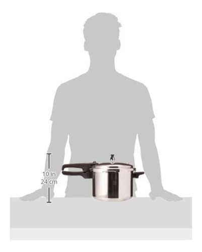 Olla De Presión T-fal 92160pc 6 Litros Válvula De Seguridad