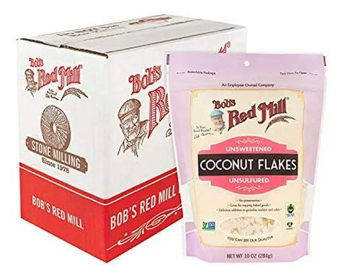 Coco Rallado Sin Azúcar Bob's Red Mill 10oz X2 - Re Sellable