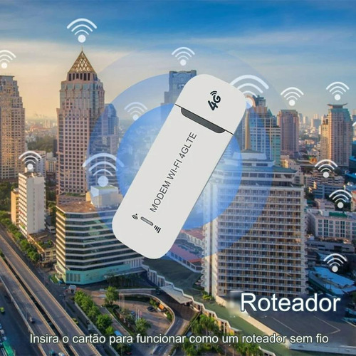 Router Wifi 4g Usb Portátil Desbloqueado En Brasil