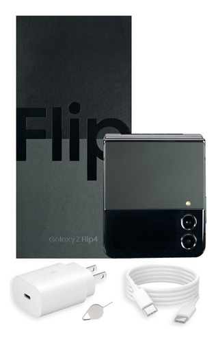 Samsung Galaxy Z Flip4 5g 256 Gb 8 Gb Ram Grafito Con Caja Original (Reacondicionado)