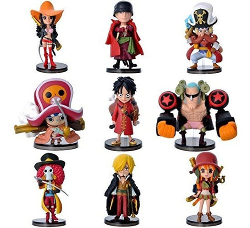 Colección Funko Pop One Piece Personajes Anime Piratas 9 Pie