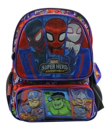 Mochila Cresko De Espalda Avengers 16¨ Marvel Color SP518