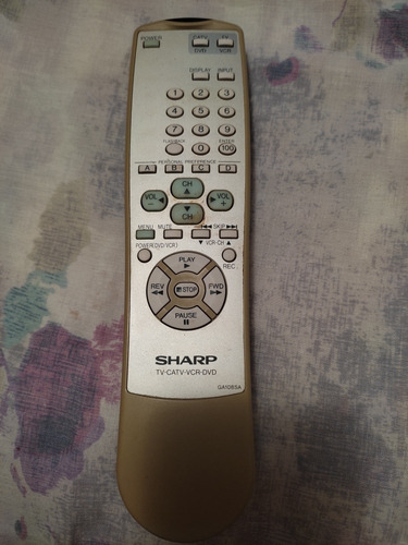 Imagen 7 de 10 de Televisor Sharp Xflat Pantalla Plana 21' Contol Remoto Base