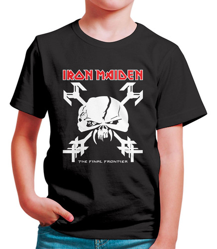 Polo Niño Iron Maiden (d1176 Boleto.store)