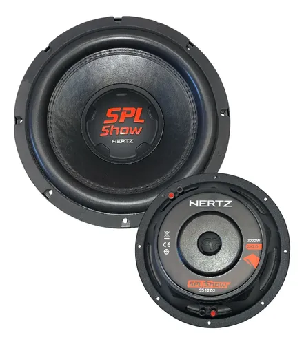 Alto falante Subwoofer 12pol 1000wrms 2+2 Ohms Hertz Spl Show Ss12
