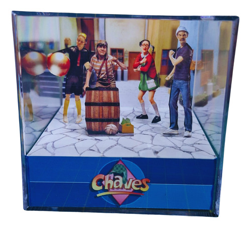 Cubo Diorama Chaves 3d Incrível !!!