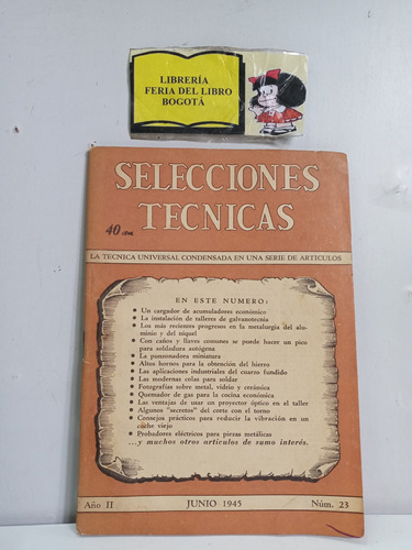 Selecciones Técnicas - Revista - Junio 1945 - Num 23 - Selec