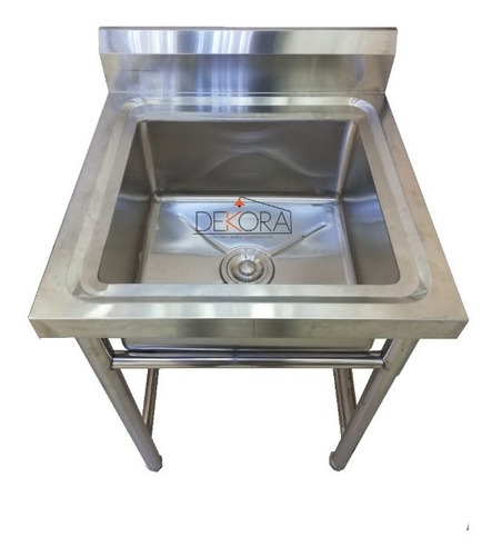 Lavafondo Industrial Acero Inox 60x60 Cm Restaurante Casino