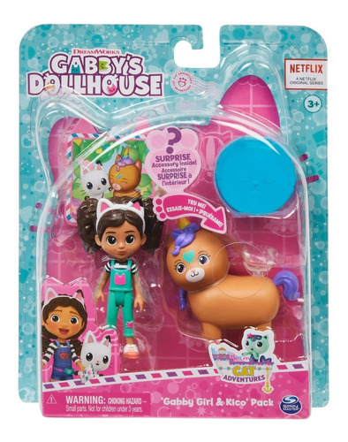 Gabby's Dollhouse - Gabby Y Kico - Las Figuras De Kittycorn