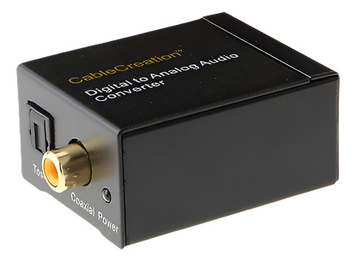 Coaxial Digital Y Toslink A Adaptador Convertidor De Audio A