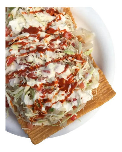 Chicharrón Cuadrado Para Preparar Fritura Botana Antojo