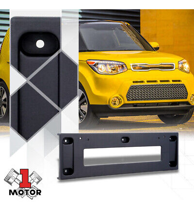 Front Bumper License Plate Mounting Bracket Frame Tag Ho Oak
