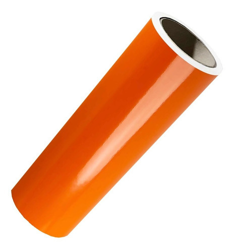 Adesivo Vinil Para Envelopamento Laranja Intenso 1m X 1,20m