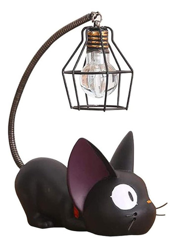 Lámpara De Diseño De Gato De Resina Luz Nocturna Creativa, L