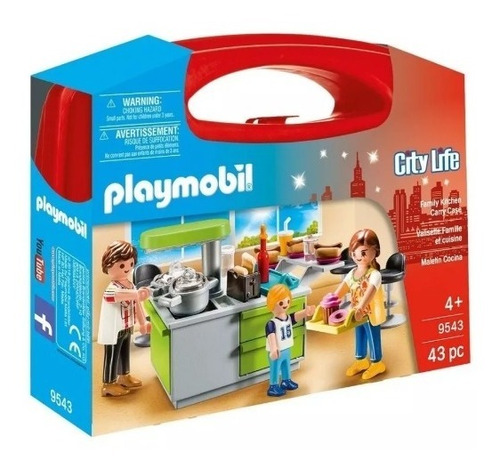Playmobil 9543 Maletin Cocina Original