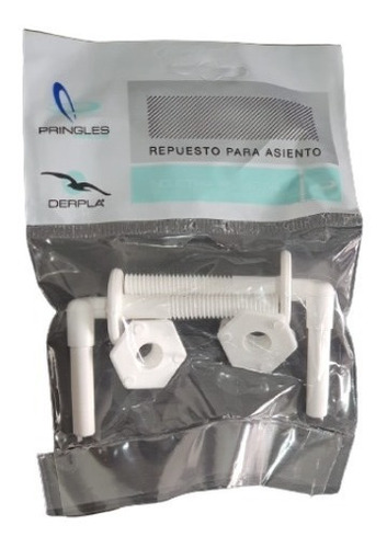 Juego De Tornillos Para Asiento Mod. 351 Blanco - Derpla