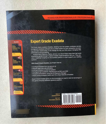 Expert Oracle Exadata - Apress - Kerry Osborne- Randy J - Tp