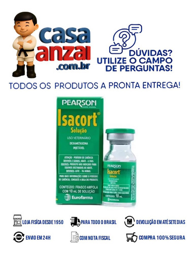 Kit Com 2 Isacort 10ml