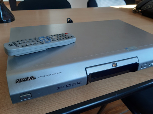 Reproductor De Dvd Admiral Ad-731