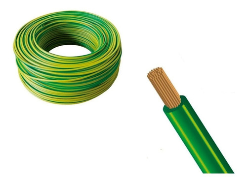 Cable Unipolar 4mm Argenplas Normalizado X Rollo 25 Metros