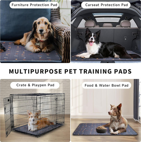 Almohadillas Para Orinar Lavables Para Perros, Paquete De...
