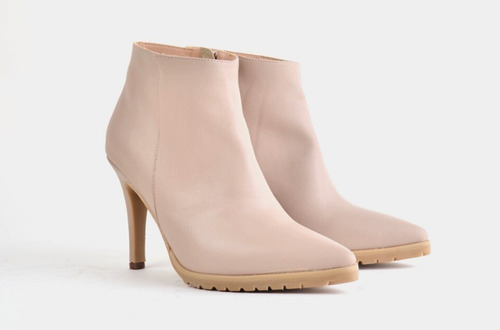 Imagen 9 de 10 de Botas Botinetas De Mujer De Cuero Serpentina - Ferraro -