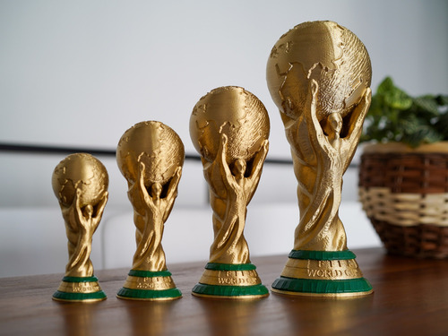 Copa Del Mundo 25cm Impresa En 3d Fifa World Cup