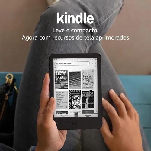 Kindle 11ª (16gb Modelo 2024) Preta B0cp31l73x Amazon | Frete grátis