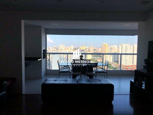 Imagem 9 de 30 de Apartamento À Venda No Tatuapé - Parque São Jorge Com 3 Dormitórios, Sendo 1 Suítes Rico Em Detalhes E Planejados Com 3 Vagas E 160m² - Ap1475 - Ap1475