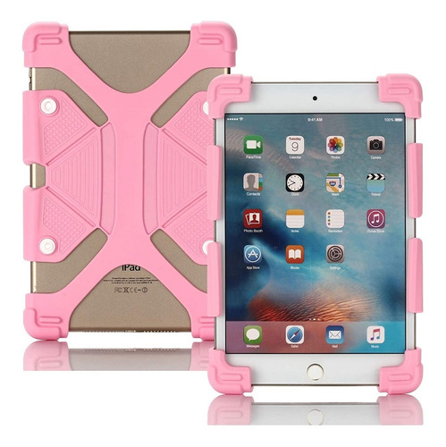 Funda Universal Silicona Para Tablet 7.9'' 9'' Freecellshop