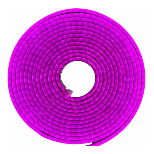 Neon Flex 12v 5mts Cinta Neón Flex - Morado