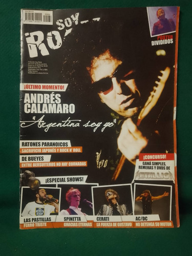 Revista Soy Rock  68 Andres Calamaro  Ratones Paranoicos