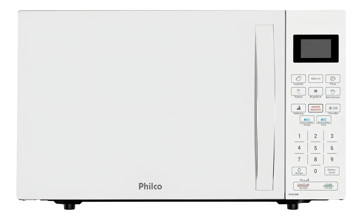 Micro-ondas Philco 28 Litros Branco Pmo28bb