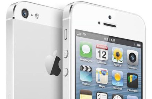 iPhone 5 Prata 16gb Com Todos Acessórios