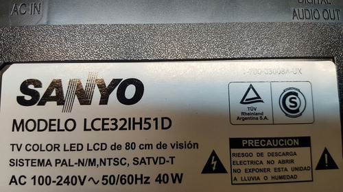 Flex Sanyo Lce32ih51d (Usado)