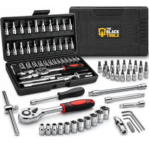 "Super Oferta: Kit Soquete 46 Peças! 🛠️"