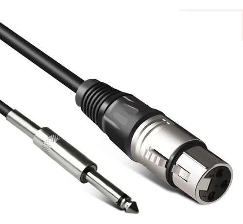 Madre De 6,35 Kg, 0,5 M, 6,35 Mm, Para Xlr De Macho A Mujer